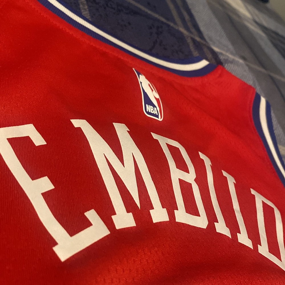 Philadelphia Sixers/76ers #21 Joel Embiid jersey size XL - Picture 12 of 13